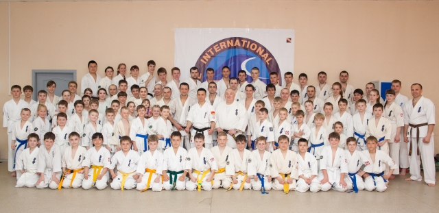 Участники сборов по кёкусинкай в Хабаровске Участники сборов по кёкусинкай в Хабаровске