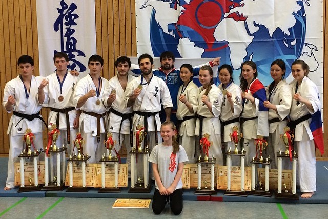 Бойцы российской команды