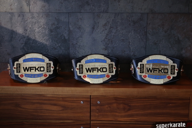 Пояса WFKO Grand Prix Barcelona Пояса WFKO Grand Prix Barcelona