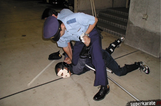 Отработка задержания преступника