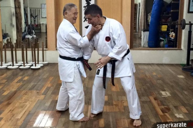 Морио Хигаонна и Богдан Курилко