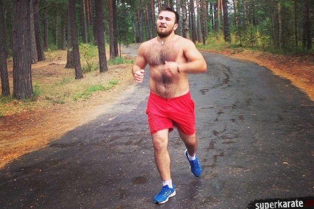 Тариел Николеишвили дал старт #kyokushinrun