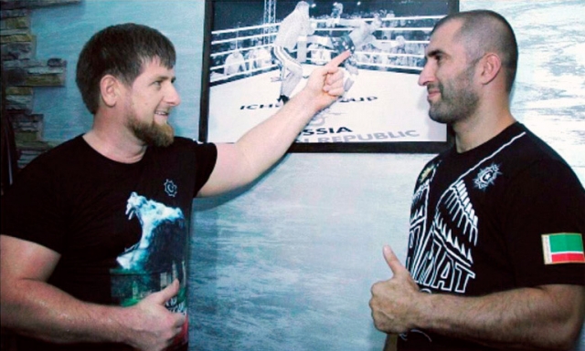 Рамзан Кадыров и Лечи Курбанов