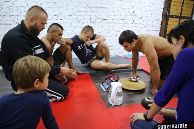 Послетренировочное чаепитие