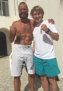 Макс Дедик и автор статьи