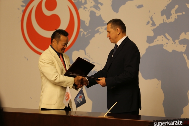 Кендзи Мидори и Юрий Трутнев