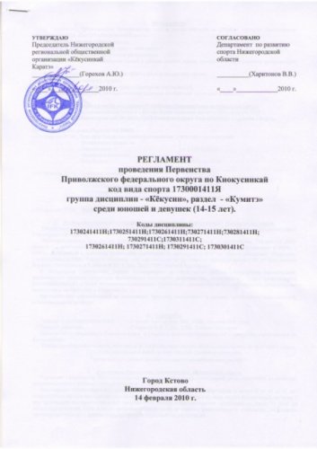 Первенство ПФО по каратэ киокусинкай