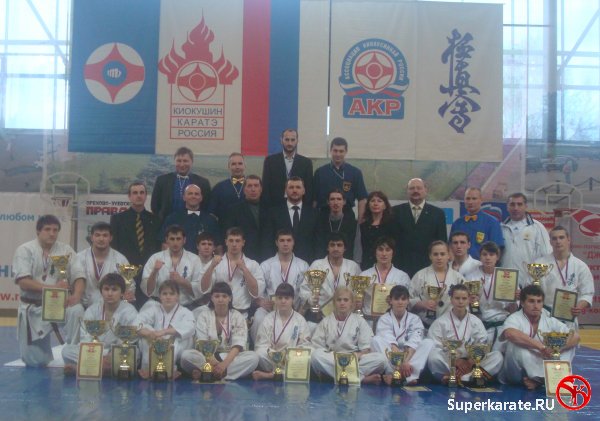 Чемпионат ЦФО по каратэ Киокусинкай в Орехово-Зуево