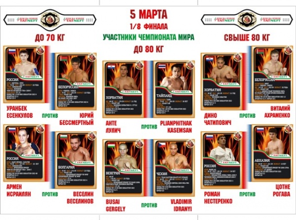 Роман Нестеренко в 1/8 Мирового Кубка TATNEFT WORLD CUP