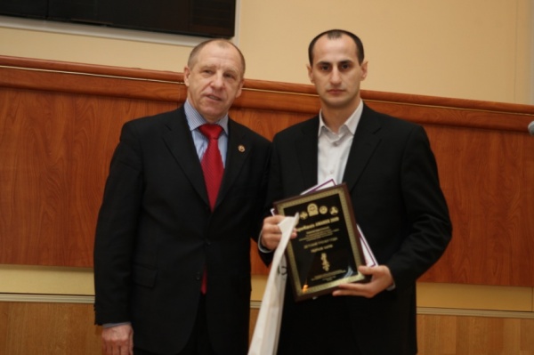 Гядукян Карен и президент ФККР Николай Николаевич Маликов