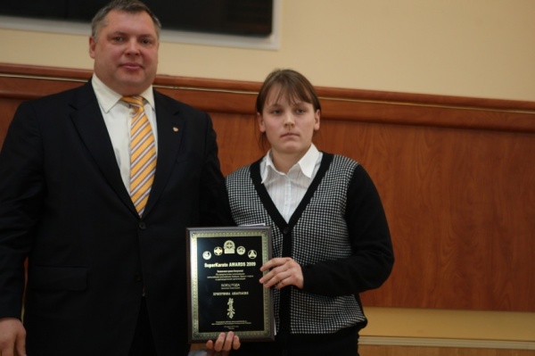 Анастасия Хрипунова победительница номинации Боец года среди женщин