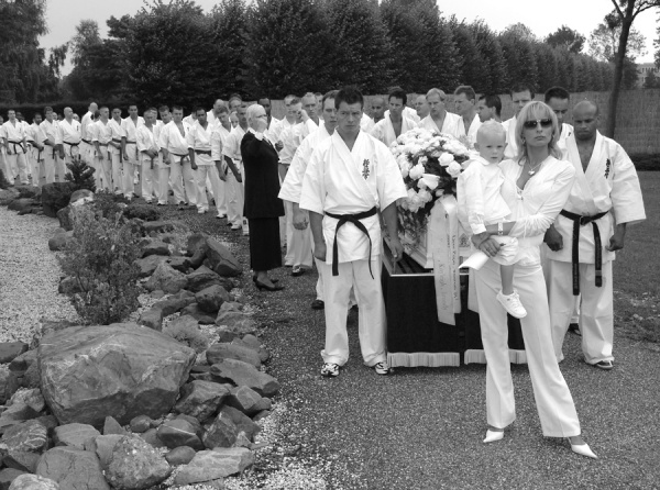 Похороны каратиста Питера Смита