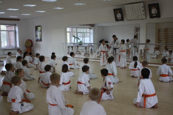 Елена Воробьева проводит мастер-класс