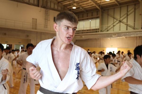 Российские каратисты в Японии