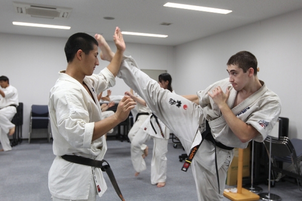 Российские каратисты в Японии