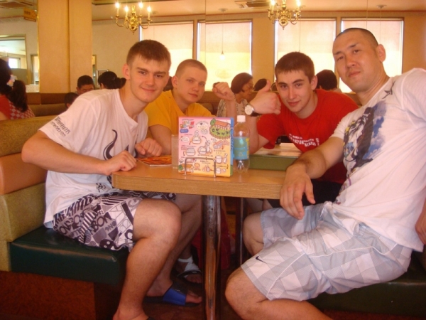 Российские каратисты в Японии