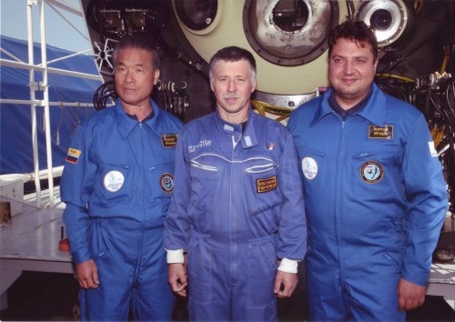 Канте Рояма в составе экспедиции на озере Байкал