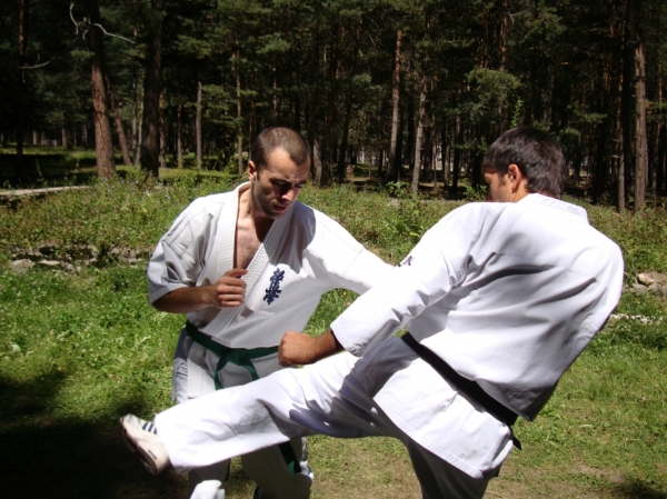 Сборы каратэ киокушинкай в Приэльбрусье