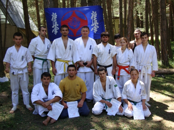 Сборы каратэ киокушинкай в Приэльбрусье