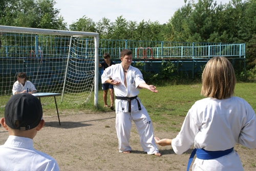 Экзамен по каратэ