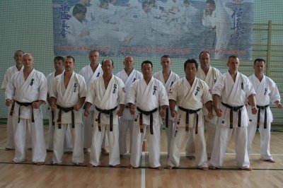 Кендзи Мидори провел семинар по каратэ шинкекушинкай в Польше