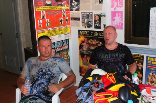 Бас Бун и Сергей Харитонов