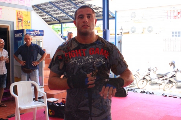 Гохан Саки (Gokhan Saki) подготовка к WGP K-1