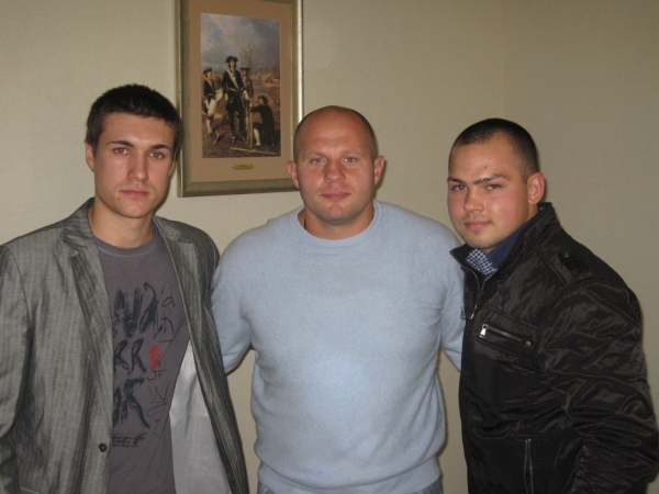 Андрей Царьков, Федор Емельяненко, Радмир Габдуллин