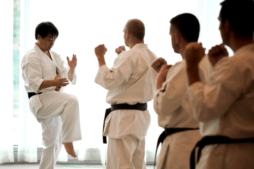 Канчо Мацуи на семинаре в Познани