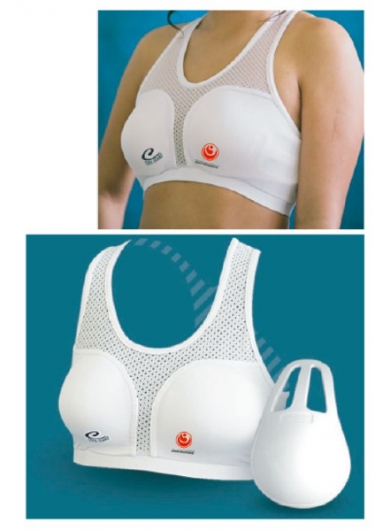 Женская защита груди для единоборств