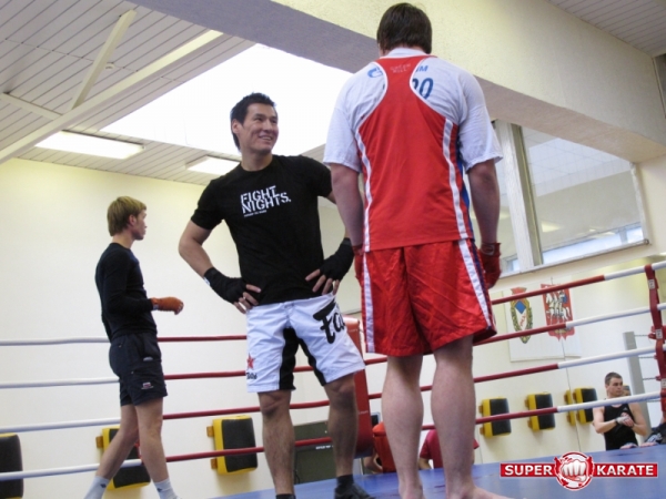 Открытая тренировка по кикбоксингу