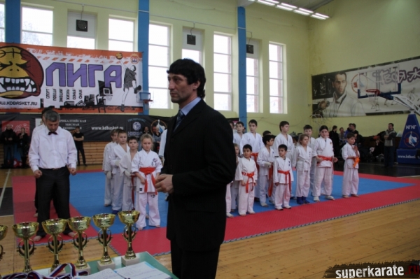 Гл.судья соревнований - Алибек Гаджикурбанов