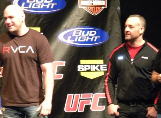 Дана Уайт и Лоренцо Фертитта Дана Уайт и Лоренцо Фертитта