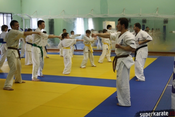 Сборы по киокушинкай каратэ в Ростове-на-Дону