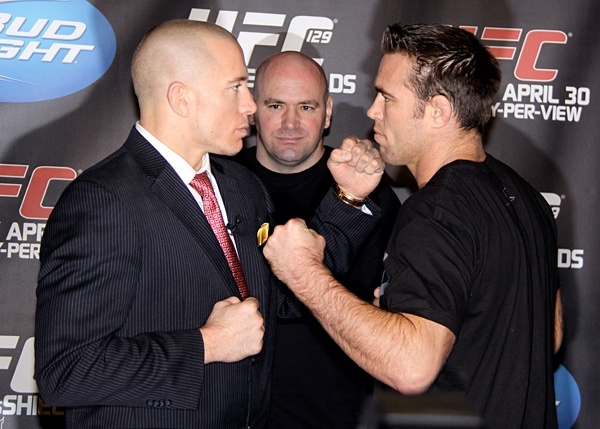 GSP, Дана Уайт и Джейк Шилдс