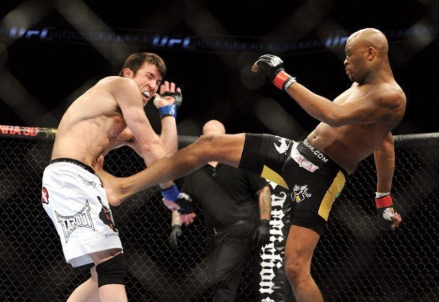 Чейл Соннен vs. Андерсон Силва