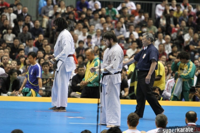 Финальный бой Чемпионата мира по каратэ киокушинкай