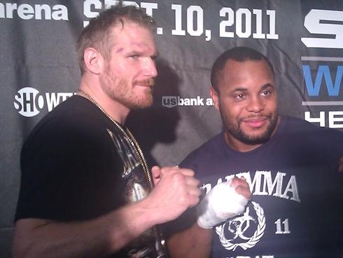 Джош Барнетт и Дэниэл Кормье