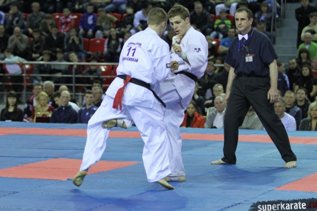 Роман Семченко в бою