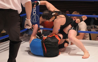 Милана Дудиева в атаке