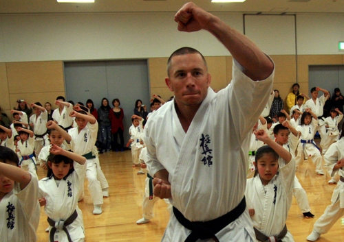 Жорж Сен-Пьер в кекусин-кан