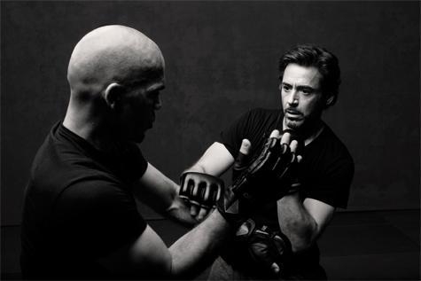 Robert Downey Jr. & his personal trainer Brad Bose Robert Downey Jr. & his personal trainer Brad Bose