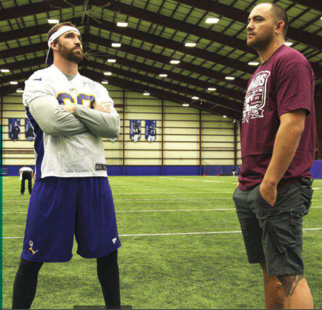 Jared Allen & Travis Browne Jared Allen & Travis Browne