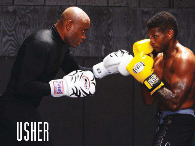 Anderson Silva & Usher Anderson Silva & Usher