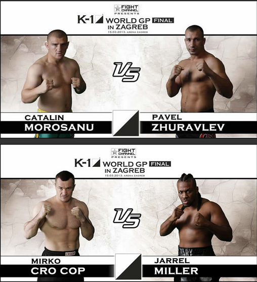 Catalin Morosanu - Pavel Zhuravlev, Mirco Cro Cop - Jarrel Miller