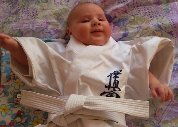 Евгений Путин в 2 месяца и 8 дней