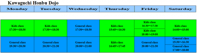 Kawaguchi Honbu Dojo