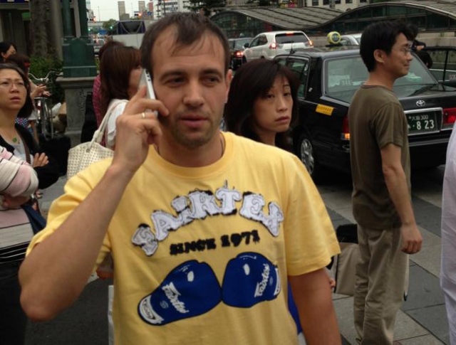 Сэнсей Алексей Башлыков передает из Японии