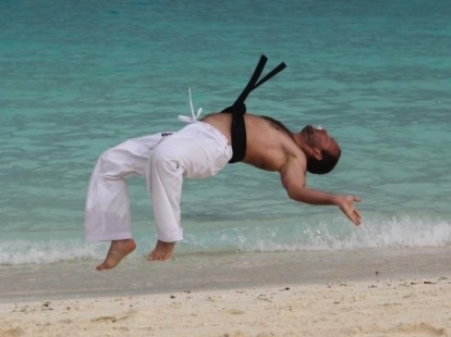 Боевая левитация )))