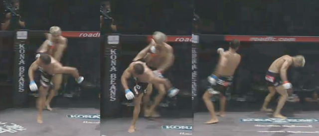 Эндрюс Накахара на ROAD FC 12